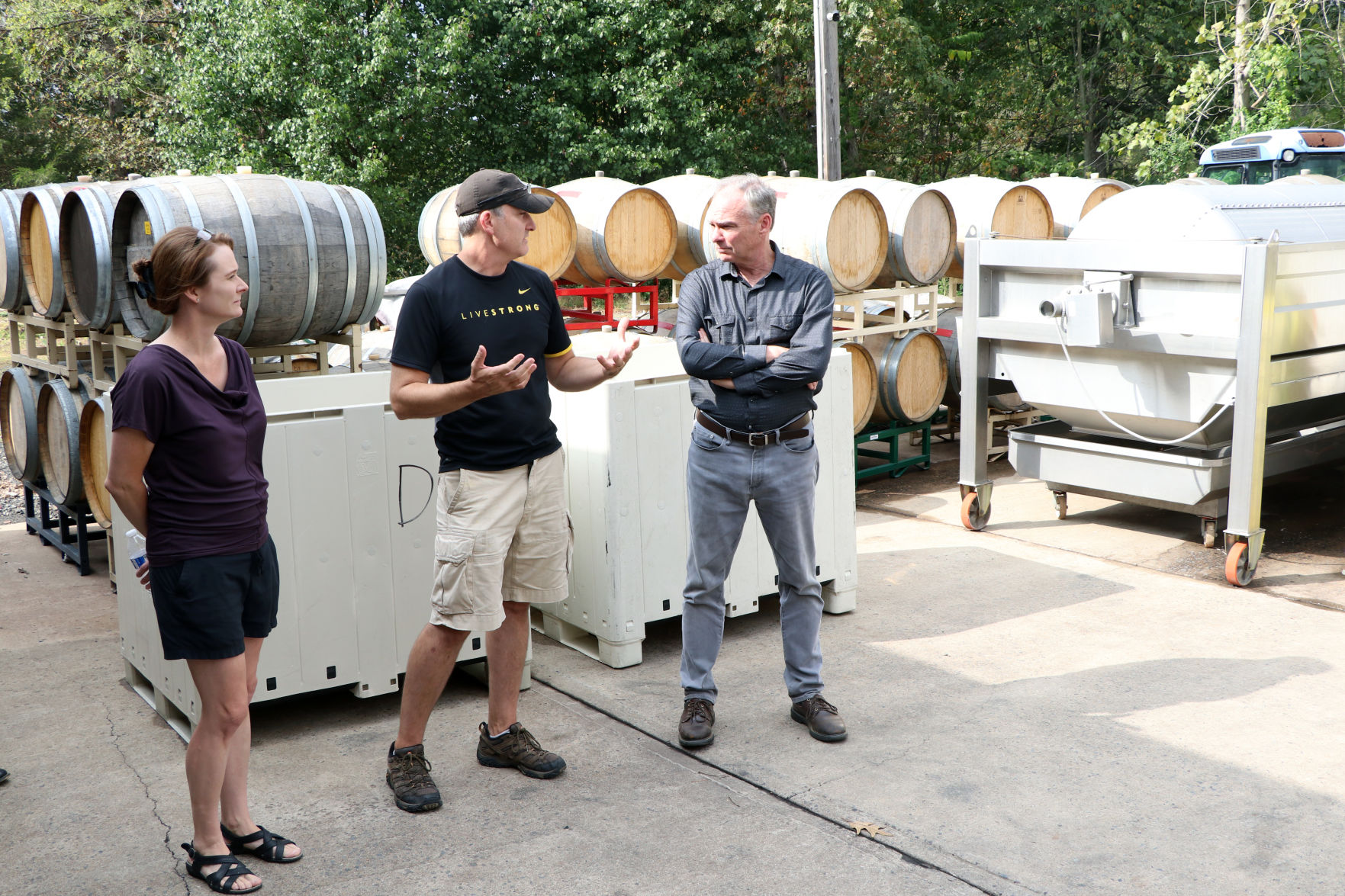 Kaine's Loudoun County visit | The Vineyards & Winery at Lost Creek 1